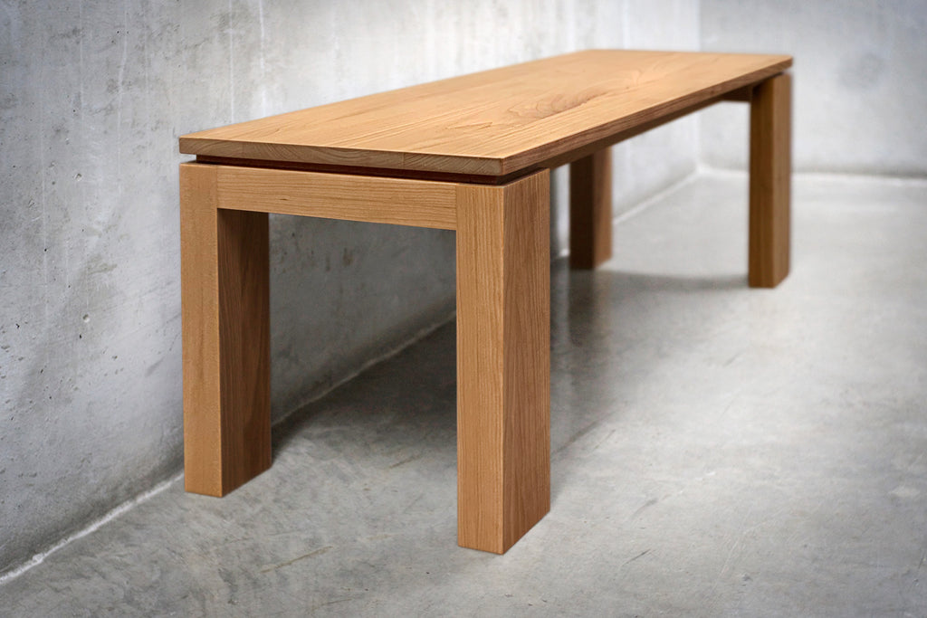 Solid Cherry Bench/ Coffee Table