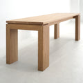 Solid White Oak Bench/ Coffee Table
